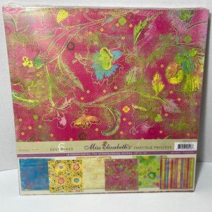 Scrapbook Paper 12 x 12 6 Pack Fairytale Princess Miss Elizabeth's